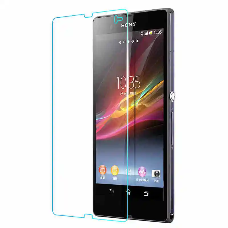 Для sony Xperia Z L36h защитная пленка из закаленного стекла для sony Xperia Z L36h C6603 C6602 ЖК-чехол для защиты экрана чистящие средства