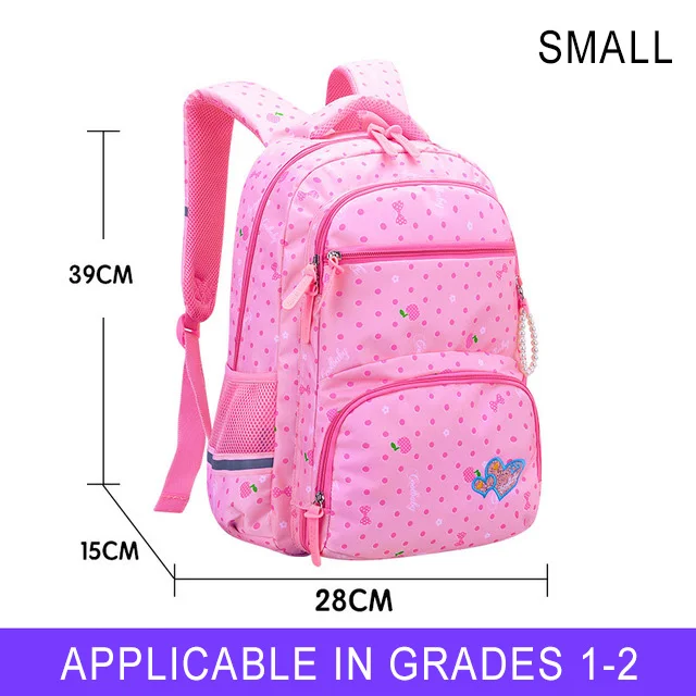 Детские сумки Shool, подходящие для 1-9 класса, школьный рюкзак для подростков, девочек, большая Вместительная дорожная Детская сумка-рюкзак, новая детская сумка - Цвет: B