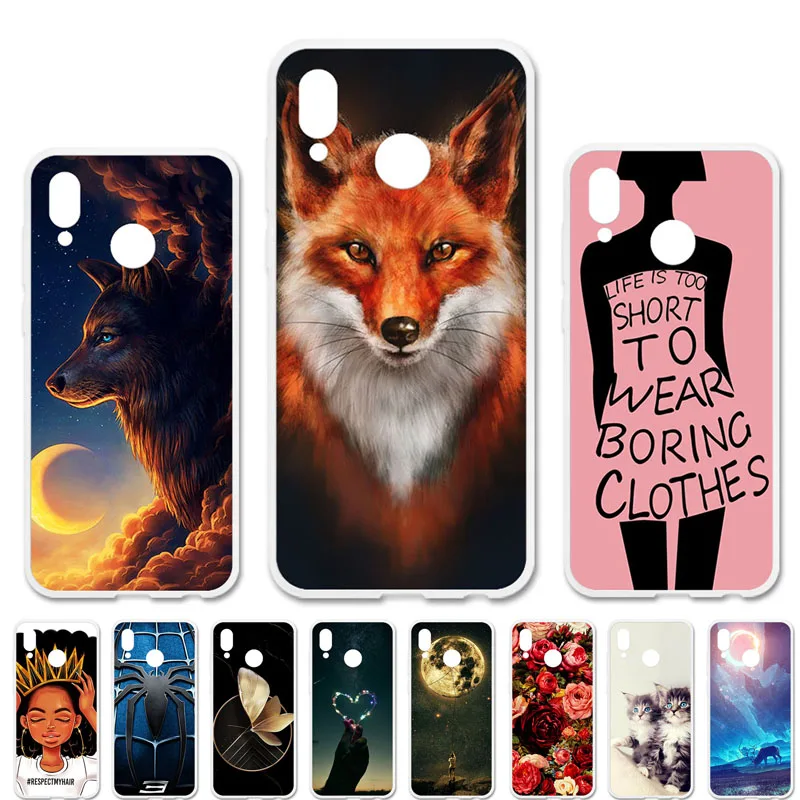 

TAOYUNXI Soft TPU Case For Vivo V9 Cases Silicone Cover For Vivo Y85 6.3 inch Covers Flexible DIY Painted Protective Coque