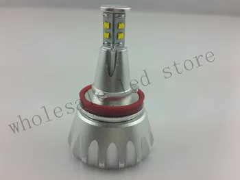 

2X 40W Led Marker Angel Eyes Bulbs case for BMW E92 H8 (TYPE 20) 1800LM Error Free Plug and Play with mini fan Freeshipping GGG