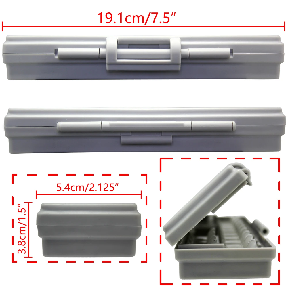 AideTek  Enclosure surface mount components assorted resistor capacitor plastics Storage transparent box Beads Storage BOXALL40 best tool backpack