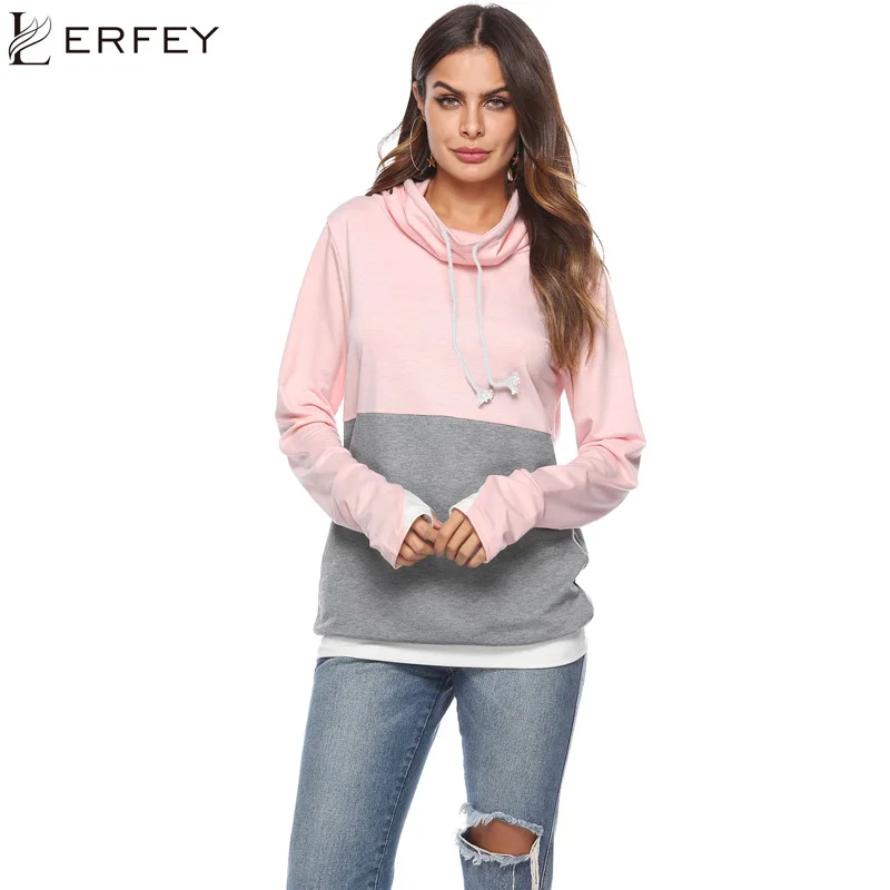 LERFEY Autumn Winter Sweatshirts Women Ladies Sweatshirt