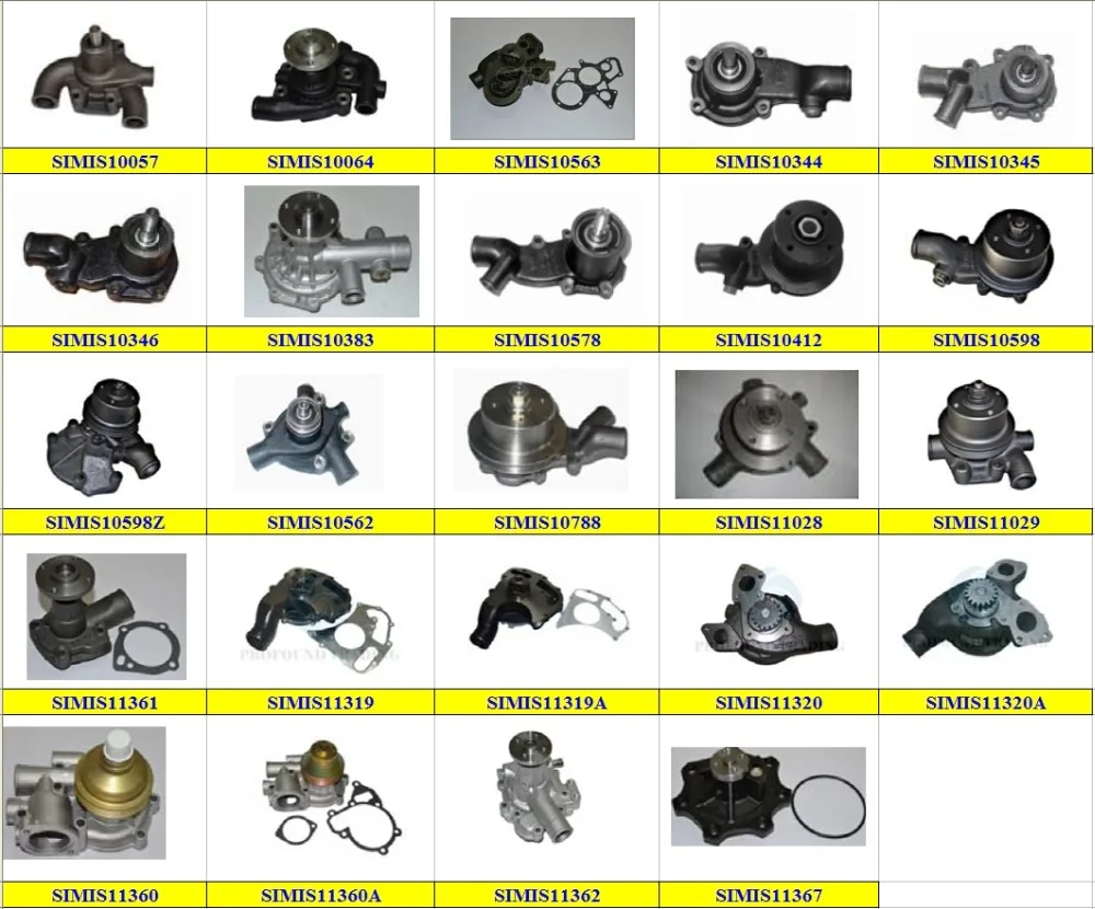 Водяной насос 4131A131 4131A113 4131A121 10000-47142 U5MW0207 U5MW0204 для PERKINS 1106D JCB запасные части водяной насос F. G. Wilson