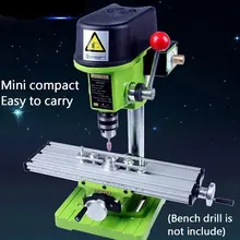 Многофункциональная точная регулировка верстак мини фрезерный станок Миллер скамейка X ось Y дрель тиски приспособление DIY координатный стол