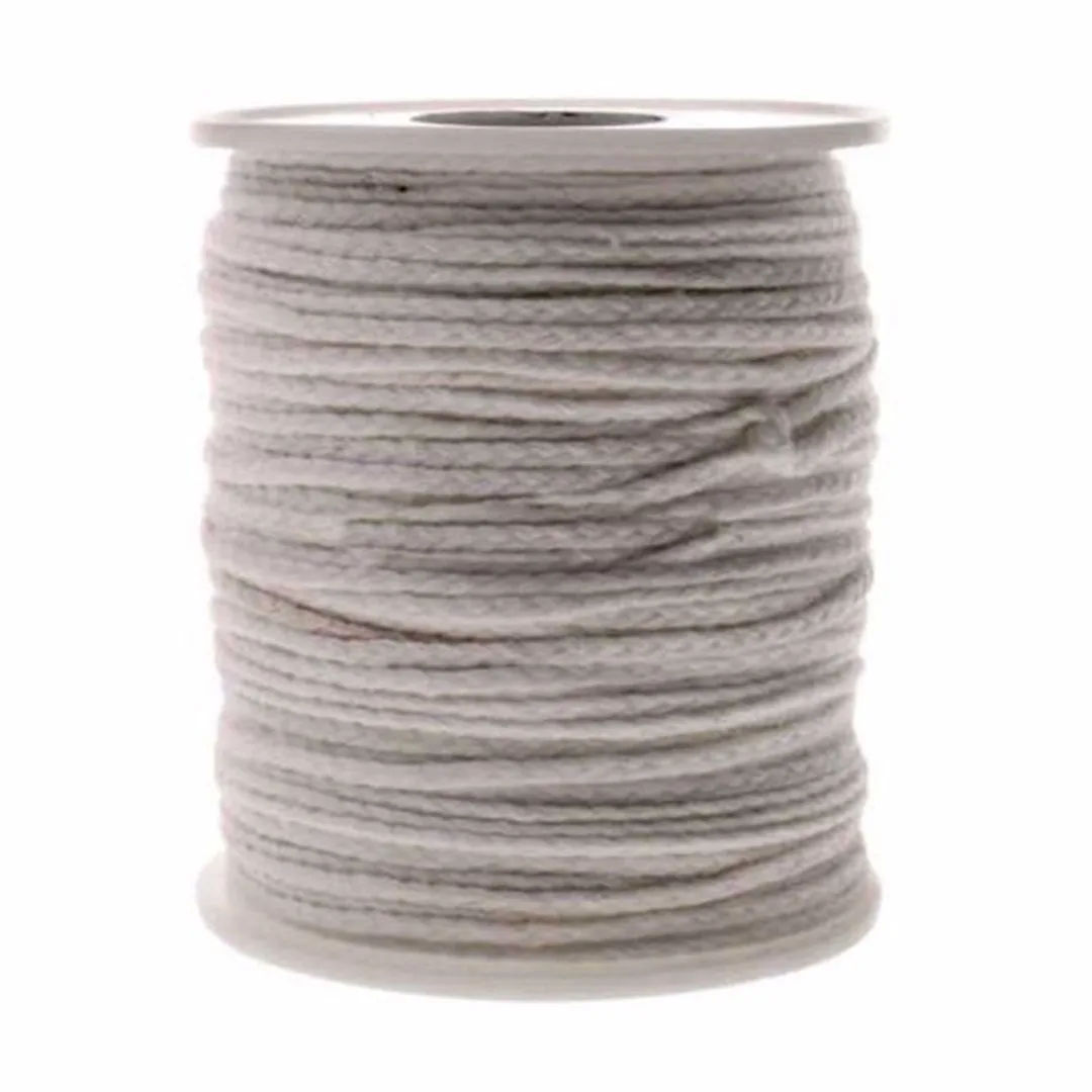1 x Spool of Cotton Square Braid Candle Wicks Wick Core Candle Making Supplies