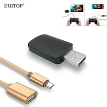 DOITOP for Nintendo Switch Gamepad Controller Joystick Converter Adapter +OTG Cable Support For PS3/PS4/Xbox 360/Xbox One O4