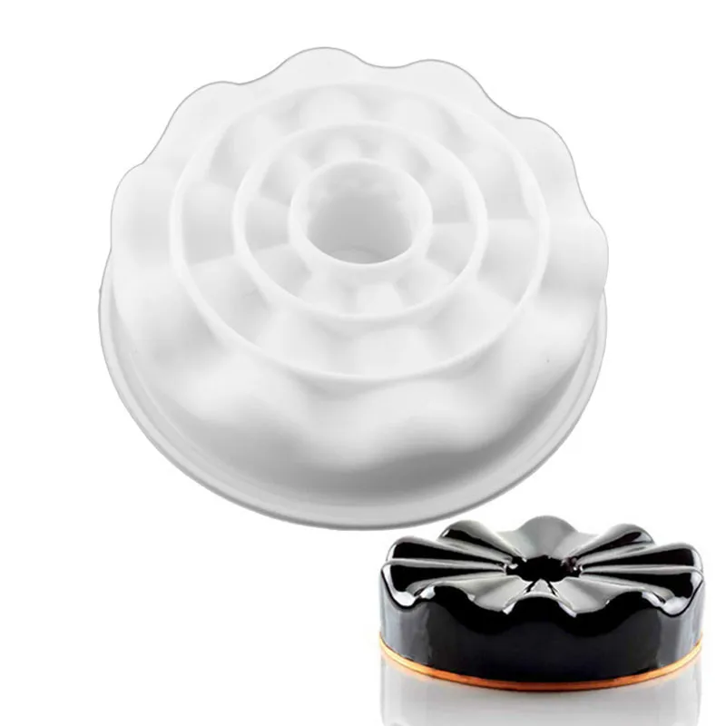 

Baking Silicone Crown Mousse Cake Mold Dessert Tooling Kitchen Cooking Tools