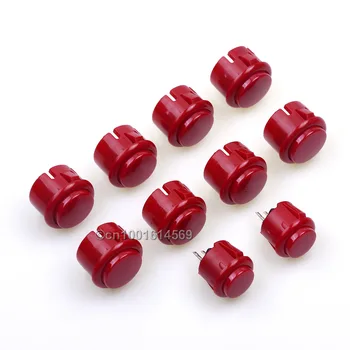 

10pcs/lot Arcade Push Button Replace For SANWA Buttons OBSF-30 / OBSF-24 For PC Game Controller & Mini Table Top Arcade Machine