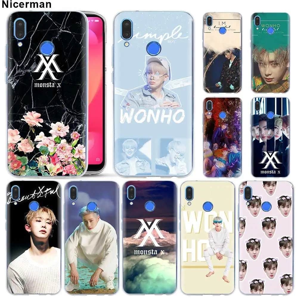 

Monsta X KPOP Boy Group Phone Case for Redmi Note 7 7S 5 6 Redmi K20 Pro 6 6A 7A 5 Plus 4X S2 Y3 GO Silicone TPU Case Fundas