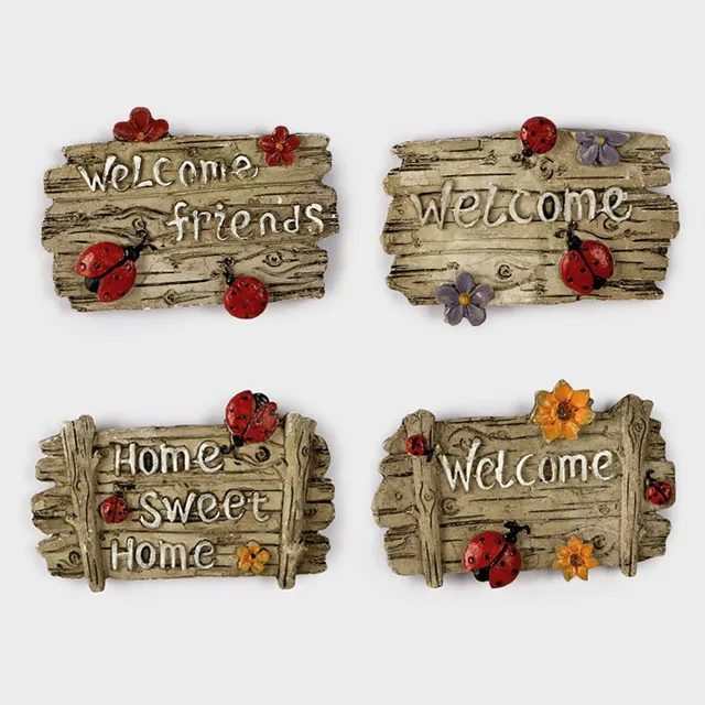 resin crafts decorative wall stickers creative home furnishing
