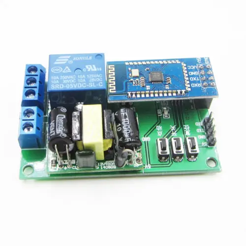 

5V DC 1-Channel Bluetooth Control Relay Module Serial Port Interface TTL