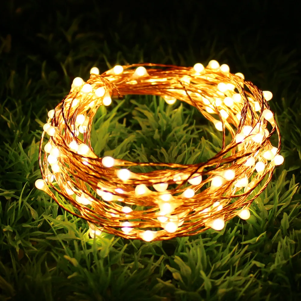 

Tanbaby 2M20led Copper/Silver fairy fairy tale led string battery-powered festival wedding party indoor and outdoor decoration