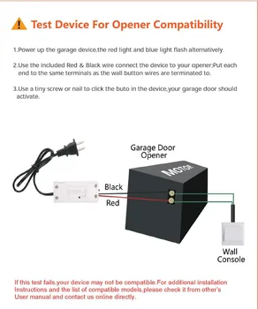 

TUYA Garage Smart NXG Remote Compatible Door Openers - Control Using Smart Phone, Alexa and Google Assistant Enabled Devices