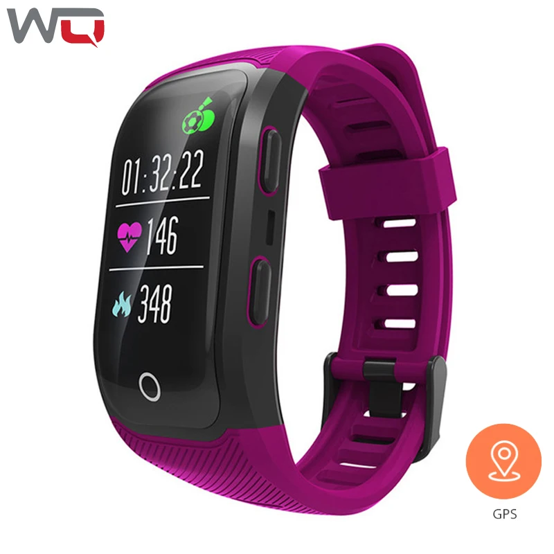 

WQ S908S Smart Band GPS Suport Motion Track Activity Tracker Sport Heart Rate Monitor IP68 Waterproof Fitness Bracelet GPS