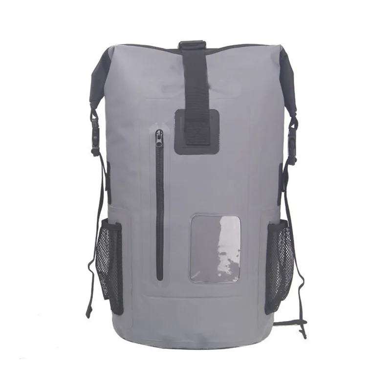 30L водонепроницаемая сумка рюкзак ПВХ(platon) супер водонепроницаемая сумка для плавания речной поход Сумка для кемпинга на открытом воздухе
