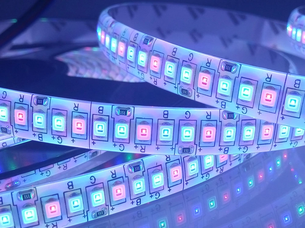 

5M 234Led/m 2835/3528SMD R/G/B Led Strip,R-G-B One Segment Flexible Led Strip DC12V