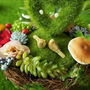

Free shipping 1pcs Forest flesh heart engagement Valentine propose marriage wedding decorate romantic ring pillow