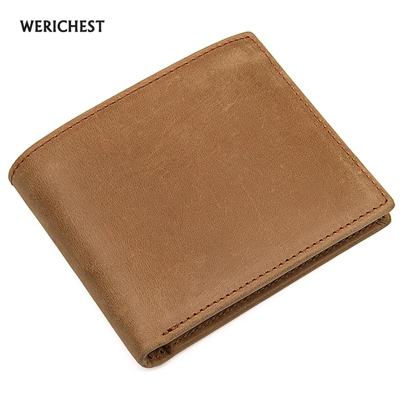 

2017 Men Leather Brand Wallet Short Slim Male Purses Genuine Leather Men Wallet Credit Card Dollar Price Portomonee Carteria