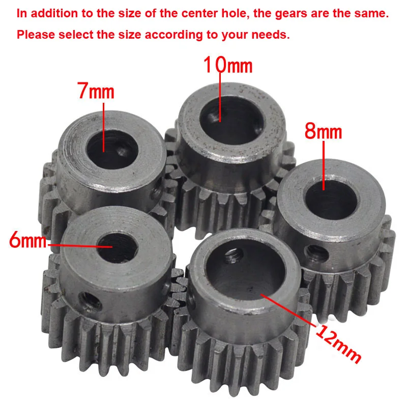 1 м 20 зубьев Диаметр отверстия 6 мм 7 мм 8 мм 10 мм 12 мм мотор шестерни