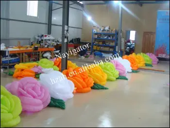 

Colorful Inflatable Rose Flowers for Wedding Decoration