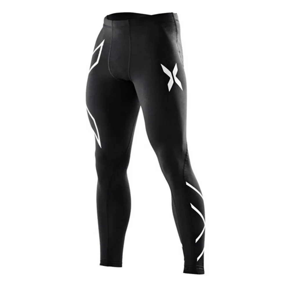 2017 New Brand Clothing Mens Compression Tights Pants Male