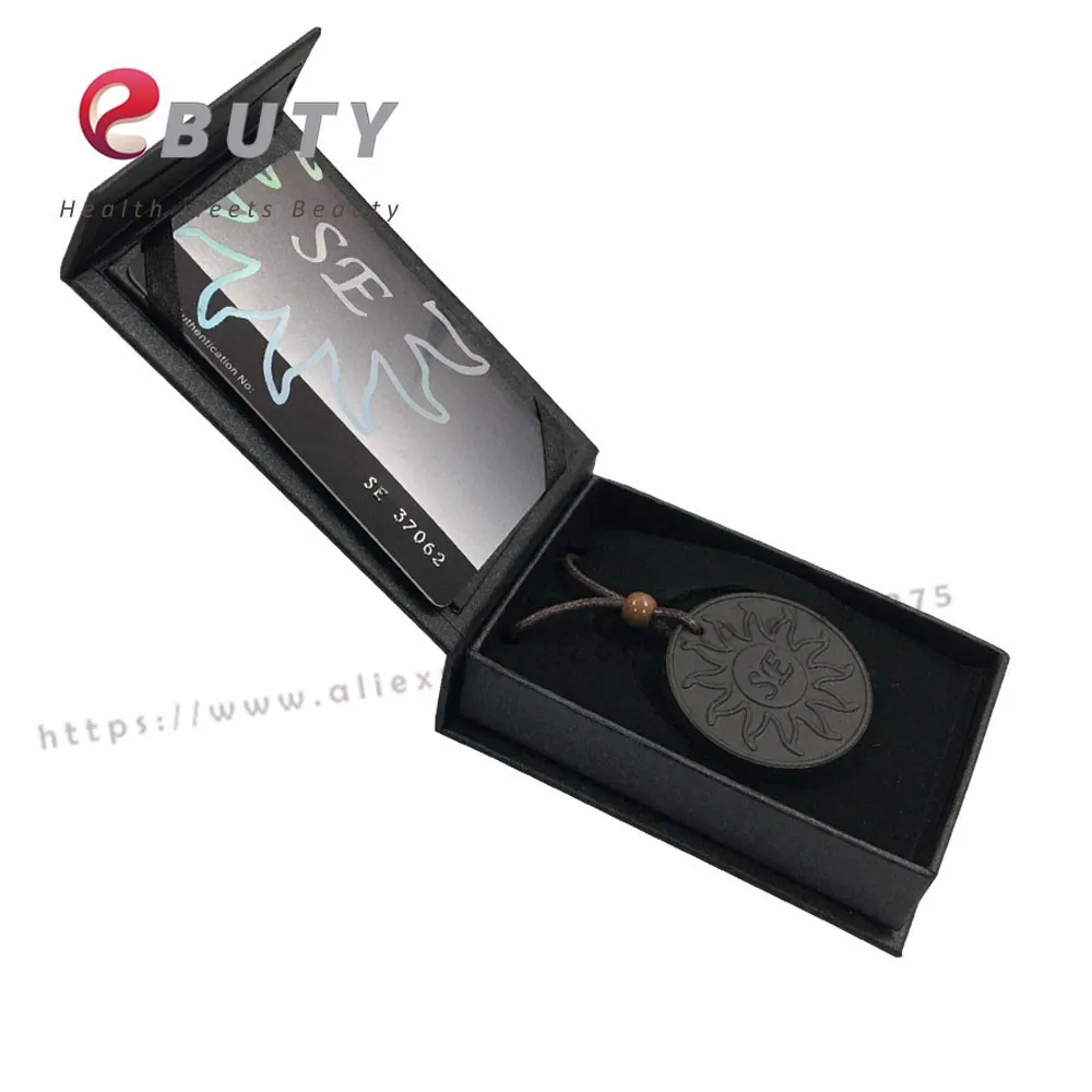 EBUTY Energy SE кулон Модные Скалярные Подвески ions с нано-картой и подарочной коробкой лучший подарок 2 шт./лот