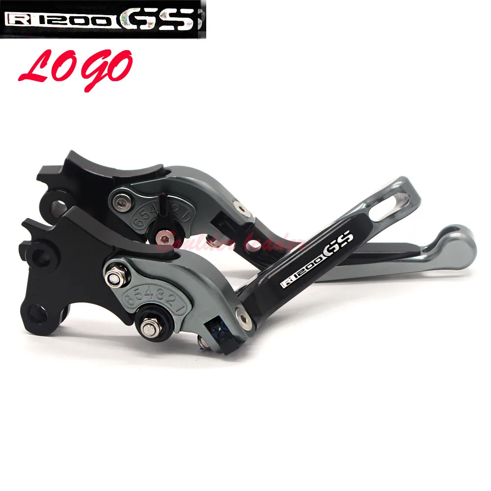 

Logo For BMW R1200GS Adventure R 1200GS ADV (LC) 2014 2015 2016 2017 Black&Titanium Motorcycle CNC Adjustable Brake Clutch Lever