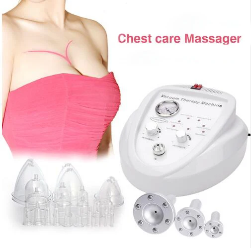 

2019 New Breast Enhancers portable vacuum therapy cupping machine Pump Lifting Breast Enhancer Massager Cup And Body Shaping