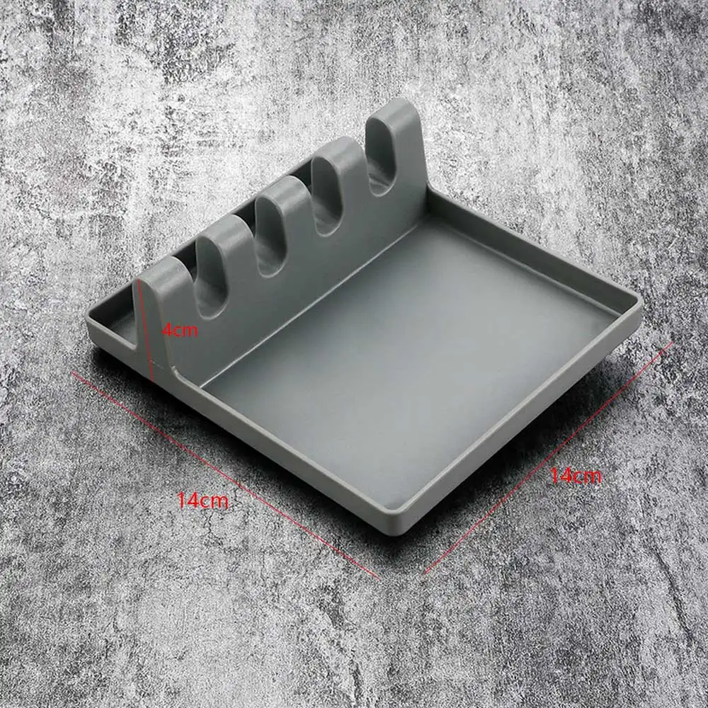 1 шт. новый креативный держатель для суповой ложки кухонной утвари силиконовая