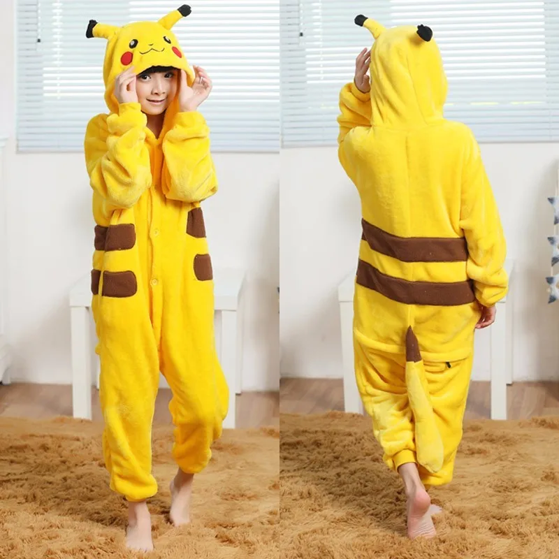 

Kawaii Kids New Clothing & Accessories for Plush Stuff Costumes Warm Sleepwear Romper Unisex Jumpsuit 2-11T