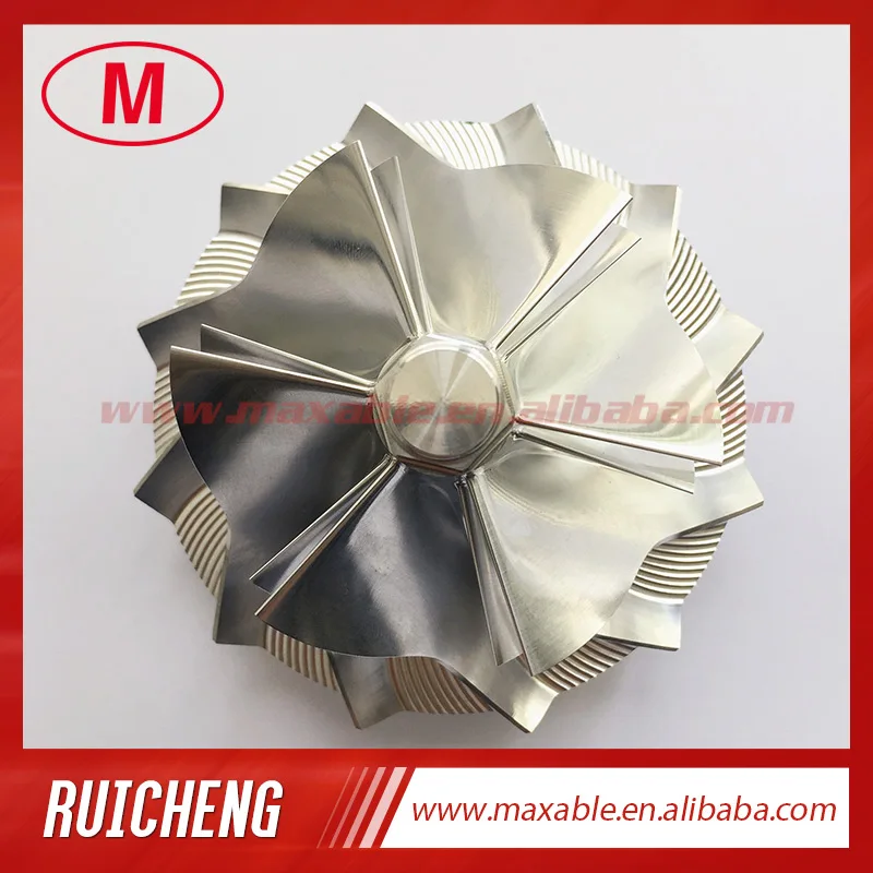 GT3788 759335-0002 Upgrade 64.00/88.40mm 6+6 blades high performance turbo billet/milling/aluminum 2618 compressor wheel | Автомобили и