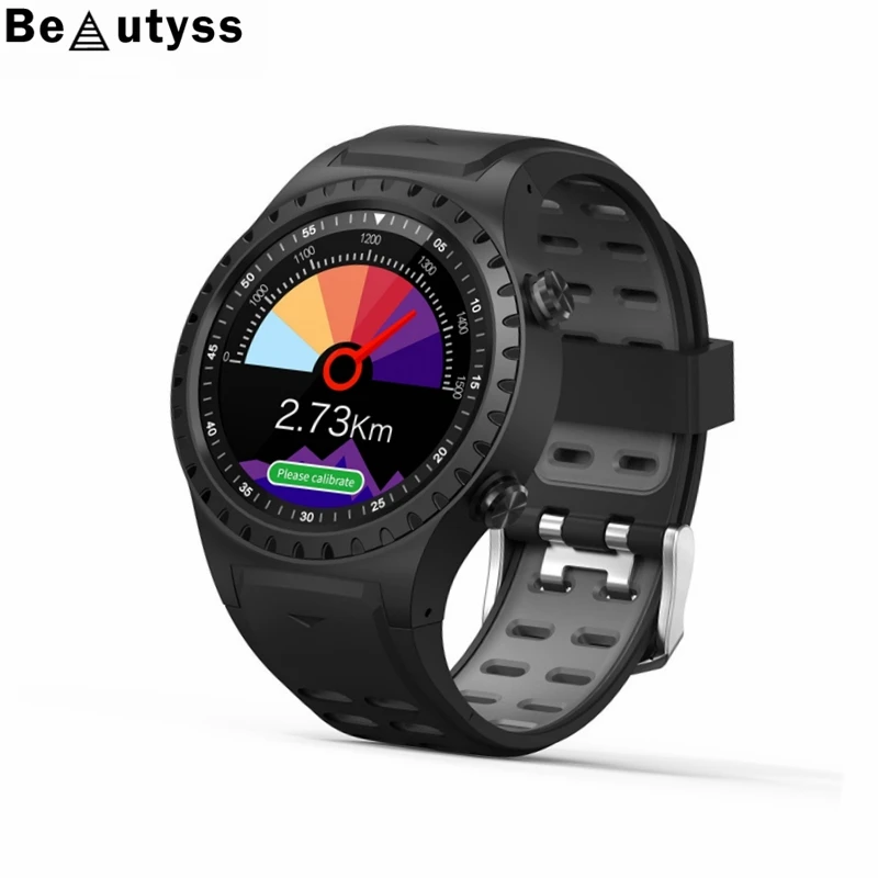 Смарт часы Beautyss для бега и спорта GPS телефонные звонки водонепроницаемый