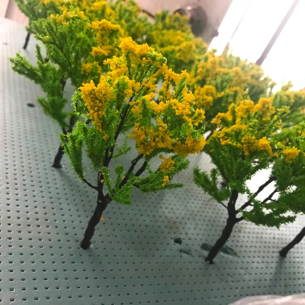 Goede Building model materialen zand tafel mini boom landschap boom model bloemen