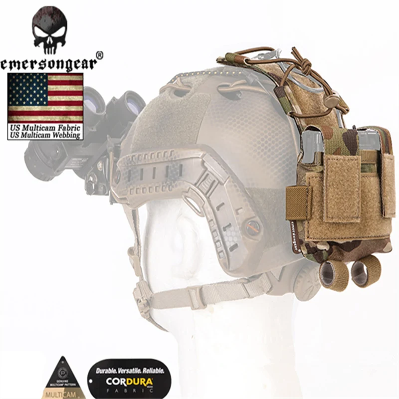 Новинка 2018 боевой шлем Emersongear MK2 контейнер для батарей противовес тактический