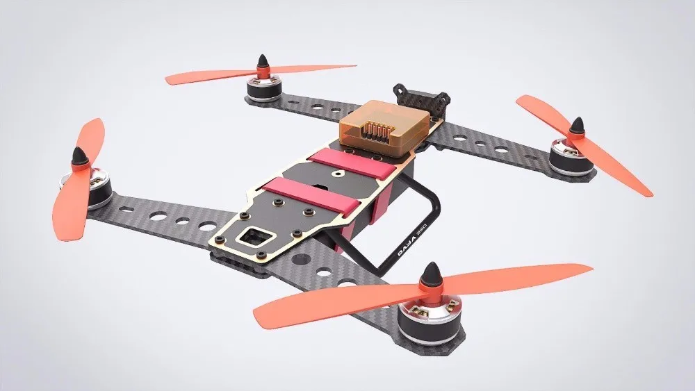 Fibra de Carbono Centro de Placa Quadro para Corridas Novo Pcb Fpv Quadcopter Kit Daya-250 Qav250 w - 2 High Quality fiber center