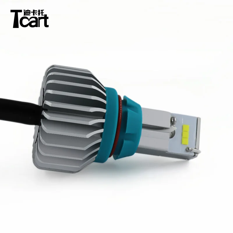 Tcart T20 WY21W 7440 12V белые автомобильные лампы заднего хода Canbus 7443 W21W 9SMD светодиодные