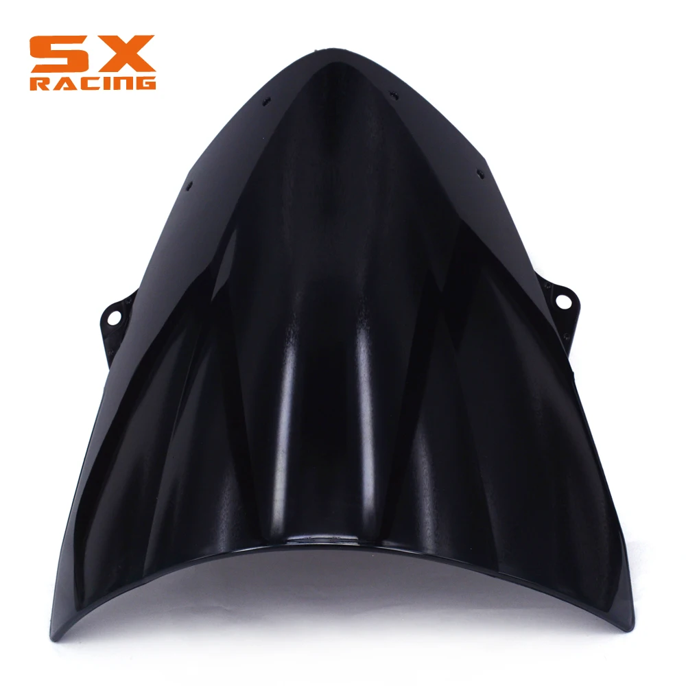 Мотоцикл черный Пластик ветровое стекло для ZX-6R ZX6R ZX 6R ZX636 ZX 636 2009 2010