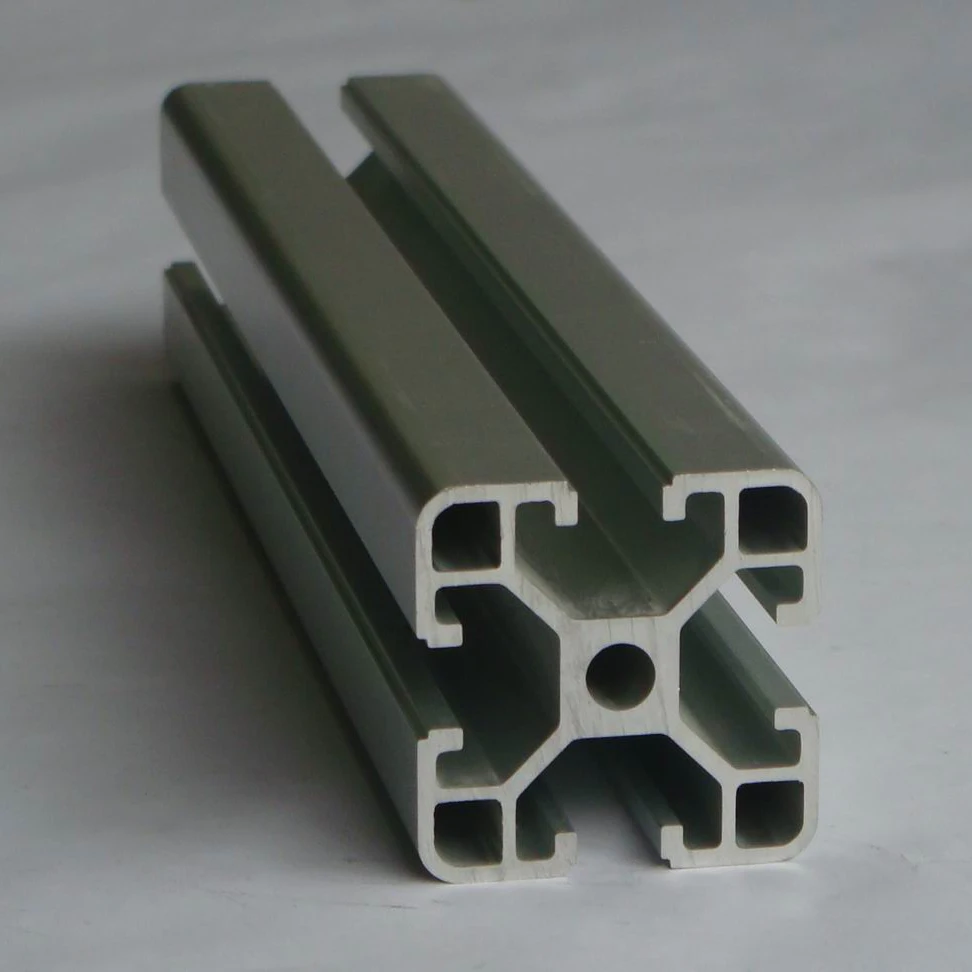 

European standard 4040L extrusion profilato alluminio and aluminum profile, connector material aluminium table