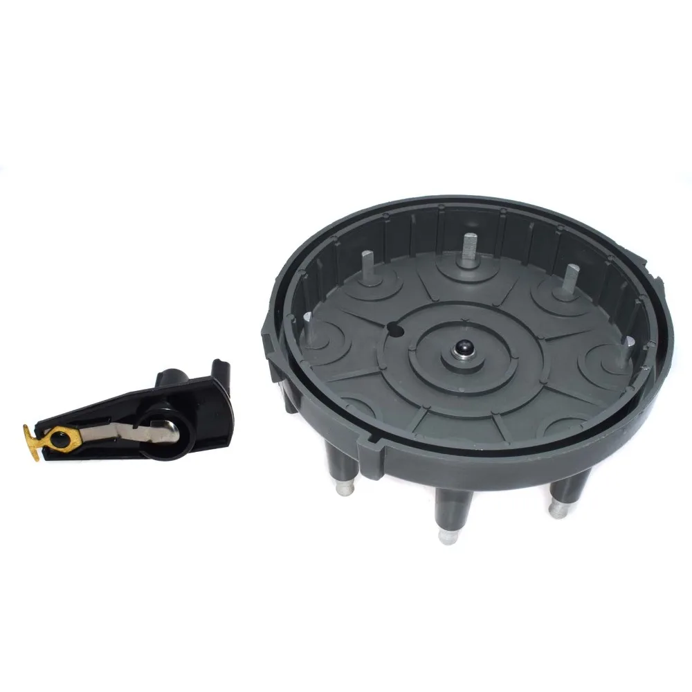 ISANCE Distributor Cap & Rotor Kit V8 FD168 24079P 5D1138 FD-168X 13 For FORD MERCURY LINCOLN 1976-1996 5.0L 6.6L 5.8L