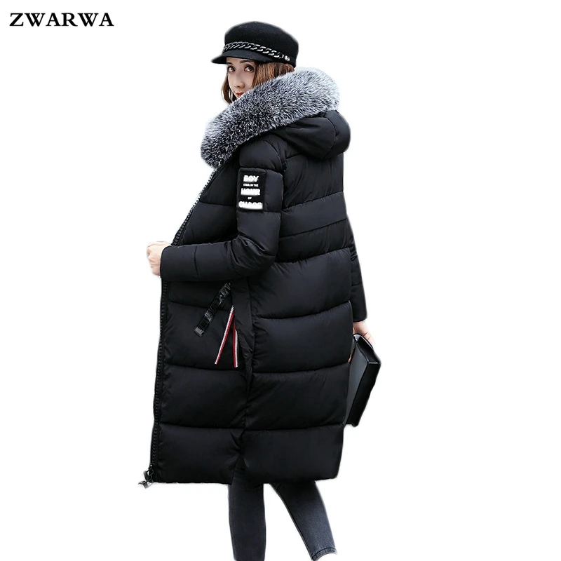 Large size 5XL Winter Women Jacket Hooded Coats Loose Down