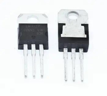 

100pcs LM317T LM317 TO-220 Voltage Regulator IC 1.2V to 37V 1.5A