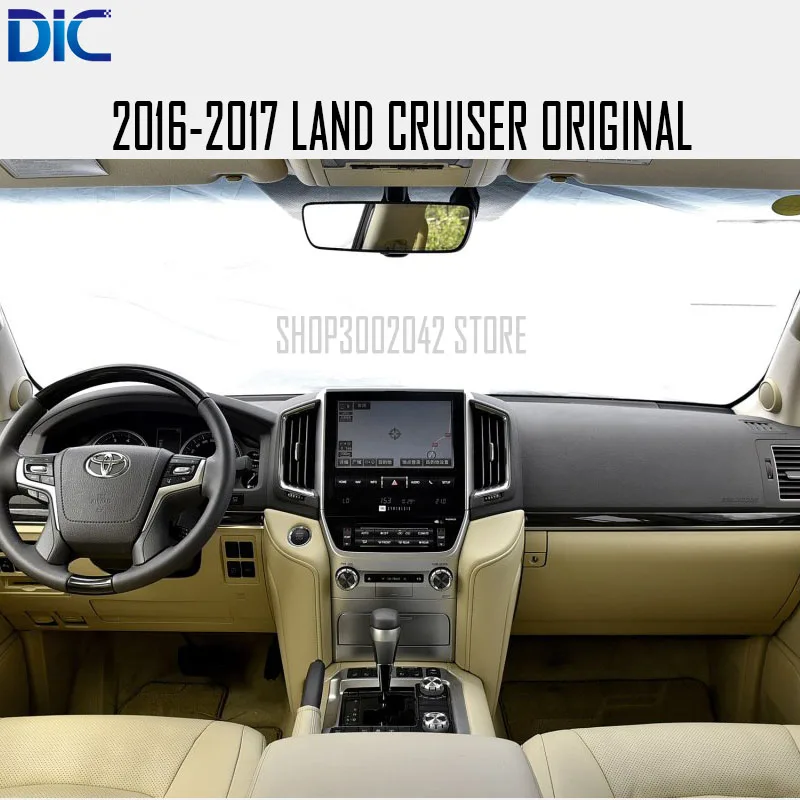 Best DLC vertical Screen Android system 12.1inch 32GB radio Steering-Wheel bluetooth USB For toyota Land Cruiser 2007-2015 9
