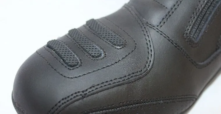Г. Новые подлинные ботинки для мотогонок SCOYCO теплые кожаные ботинки рыцарская обувь для гонок по бездорожью черный цвет, размер 40-45