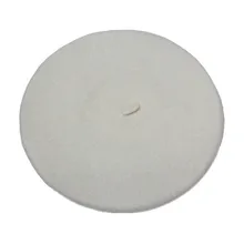 Douchow Женская художница французская шляпа берет зимняя теплая Молодежная шерстяная однотонная черная красная черно-зеленая шапочка без каблука