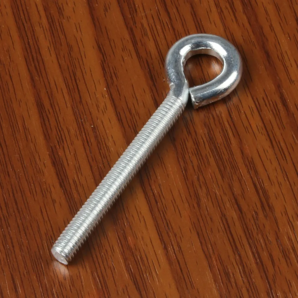 10 шт. M6 * 15/20/30/40/50 мм оцинкованный железный Самонарезающий болт с кольцом крючок