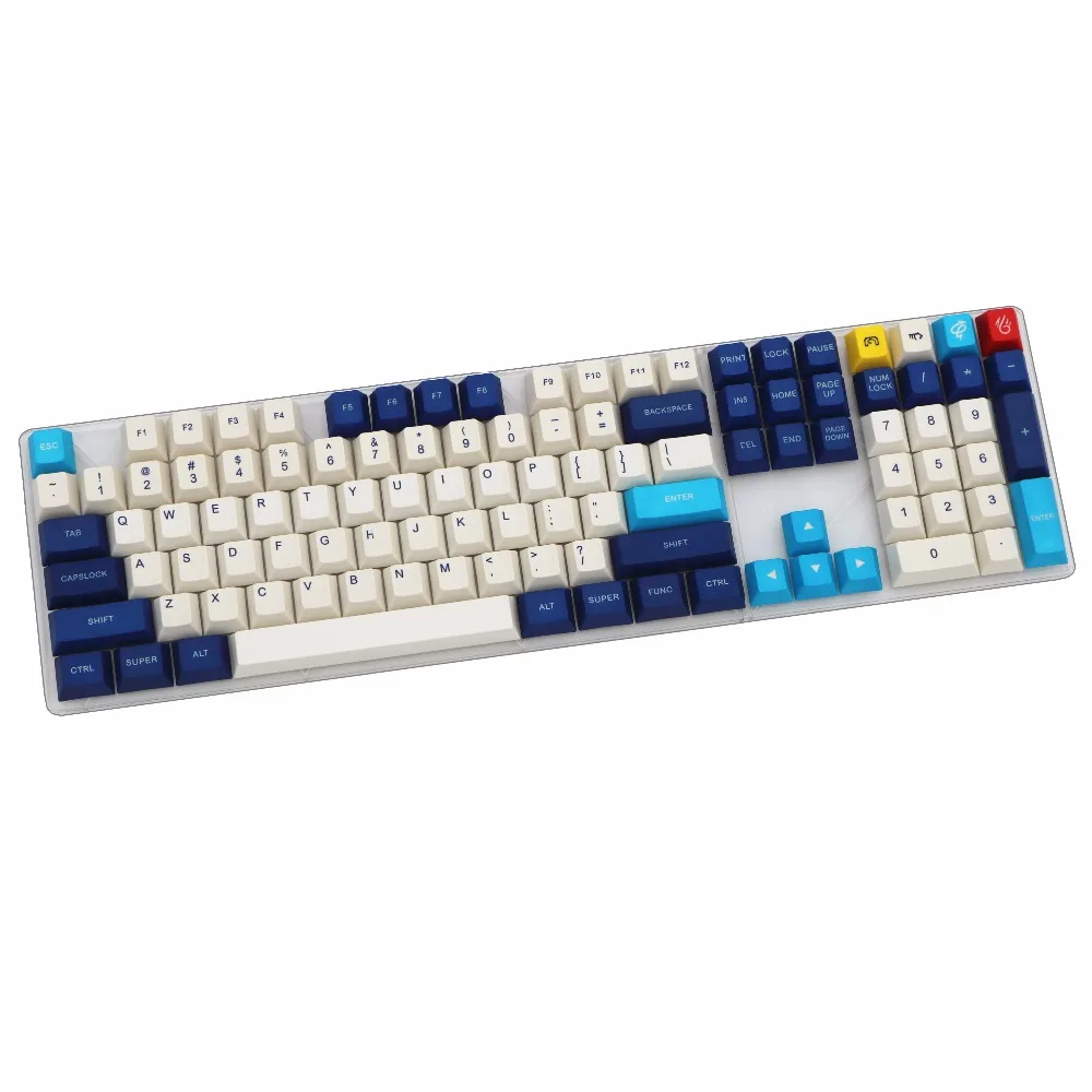 

150 key PBT keycap Dye-Sublimated Cherry MX switch Keycap For MX Mechanical Keyboard Ergo Filco Leopold Noppoo Planck