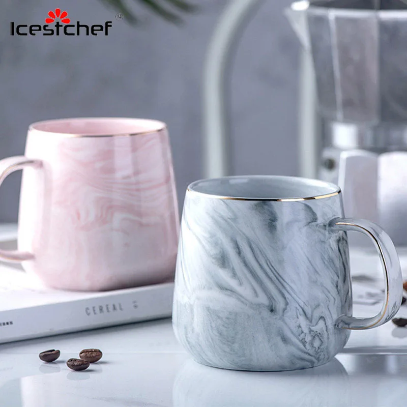 ICESTCHEF Marble Coffee Mug Creative Porcelain Mug Gold Edge Tea Milk Cup Coffee Mug Cup Drink For Breakfast Drinkware
ICESTCHEF Marble Coffee Mug Creative Porcelain Mug Gold Edge Tea Milk Cup Coffee Mug Cup Drink For Breakfast Drinkware