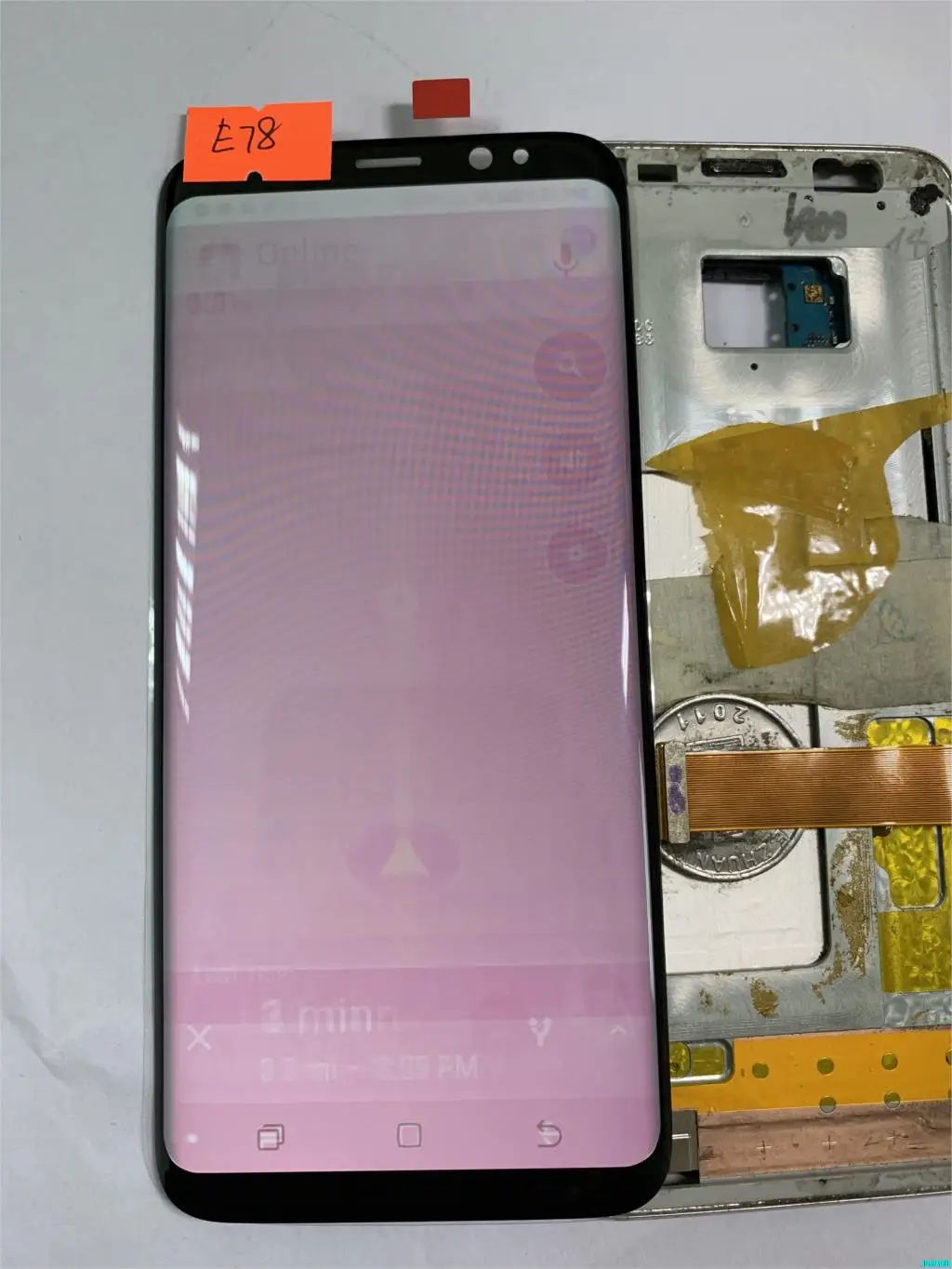 

Original For SAMSUNG GALAXY S6 edge plus G928 G928A burn-in shadow LCD Display Touch Screen Digitizer Super Amoled Replacement