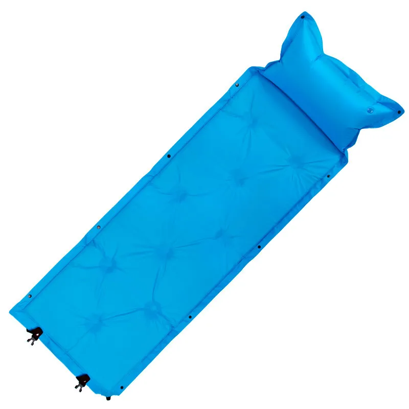 

Outdoor Air Mattress Moisture proof Automatic Inflatable Air Mat Traveling Camping Bed Tent Camping Mat Sleeping Pad With Pillow