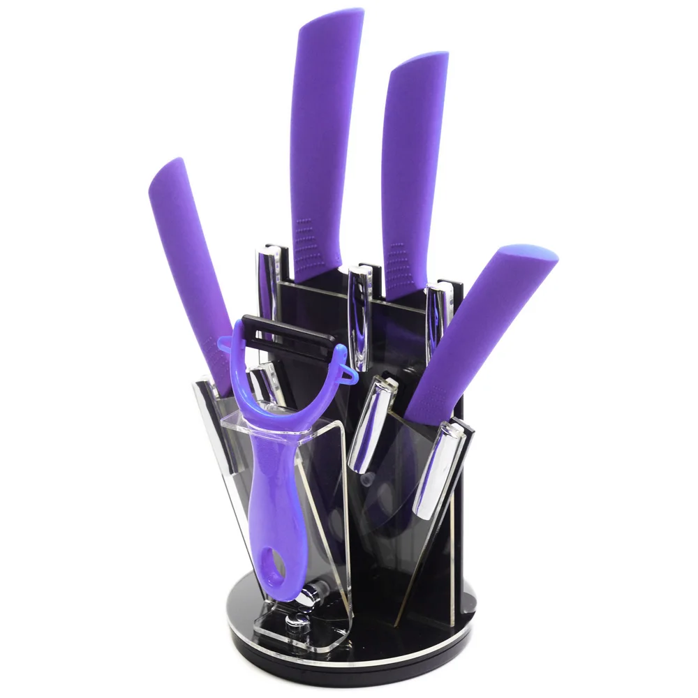 XYJ Brand Good Quality Paring Utility Slicing Chef Ceramic Knives 4pcs